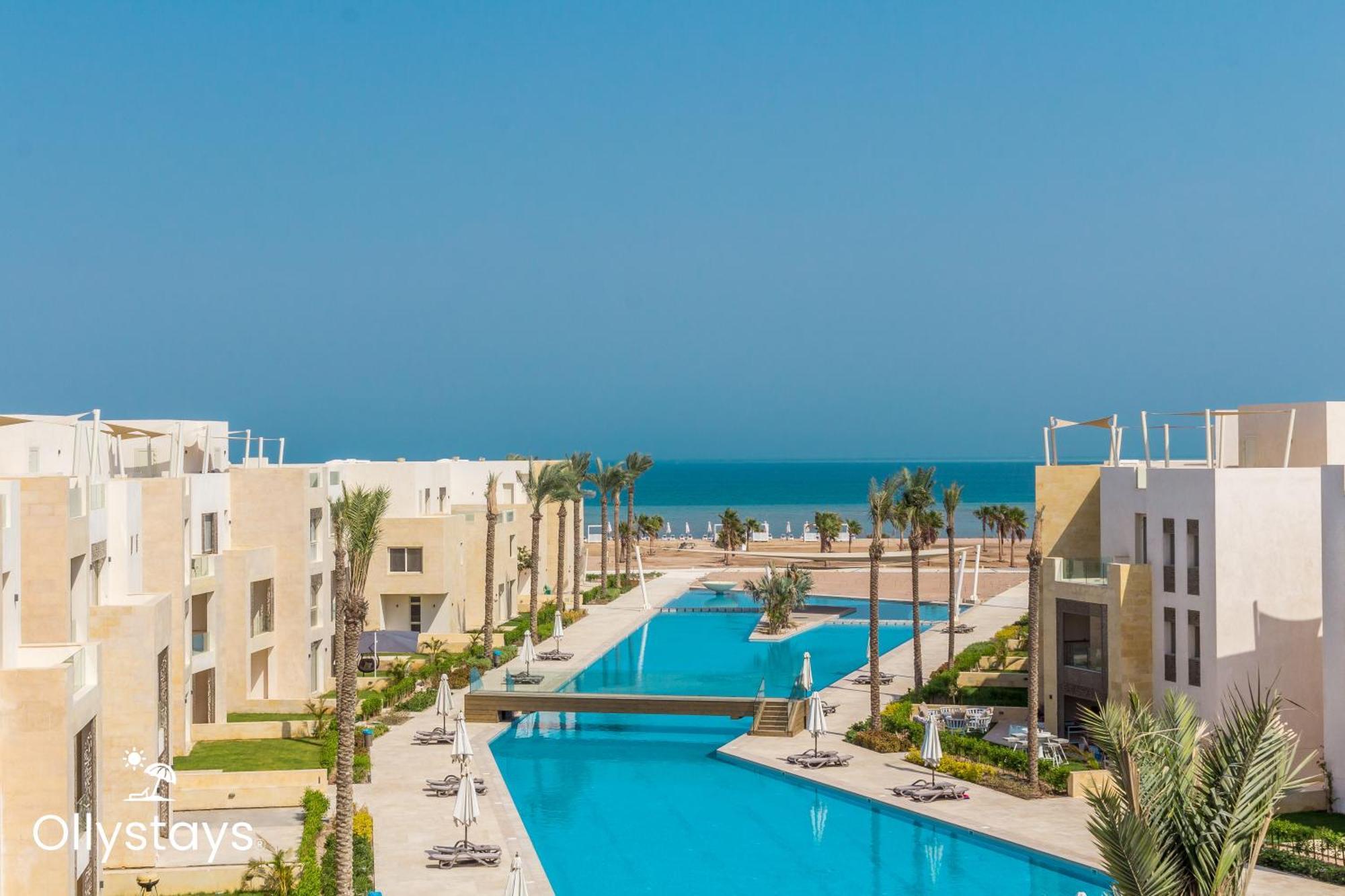 Ollystays Mangroovy Seaview 1Br Beach And Pool Free Access 洪加達 外观 照片