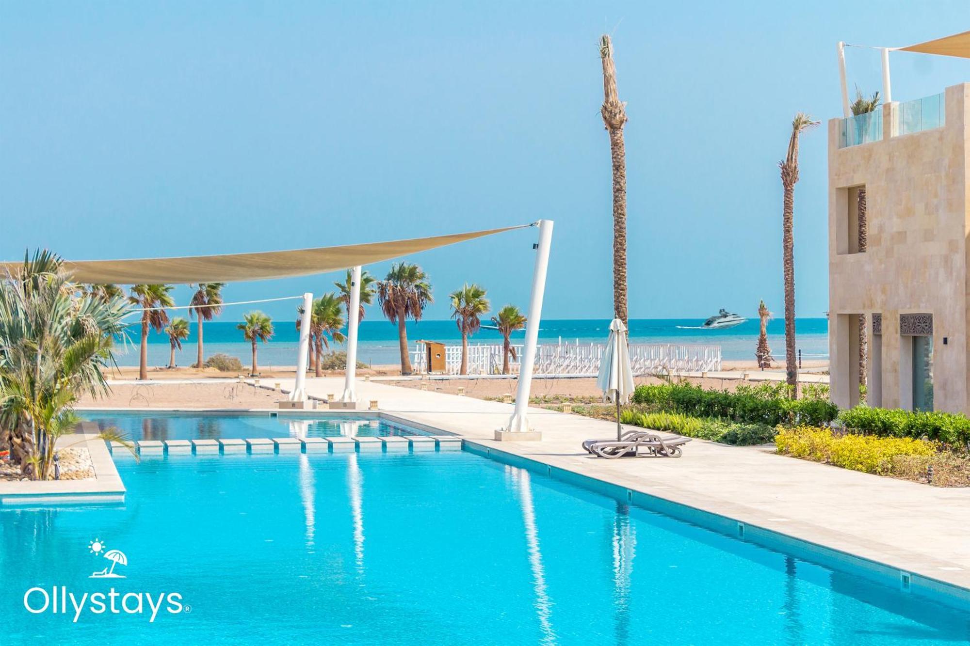 Ollystays Mangroovy Seaview 1Br Beach And Pool Free Access 洪加達 外观 照片
