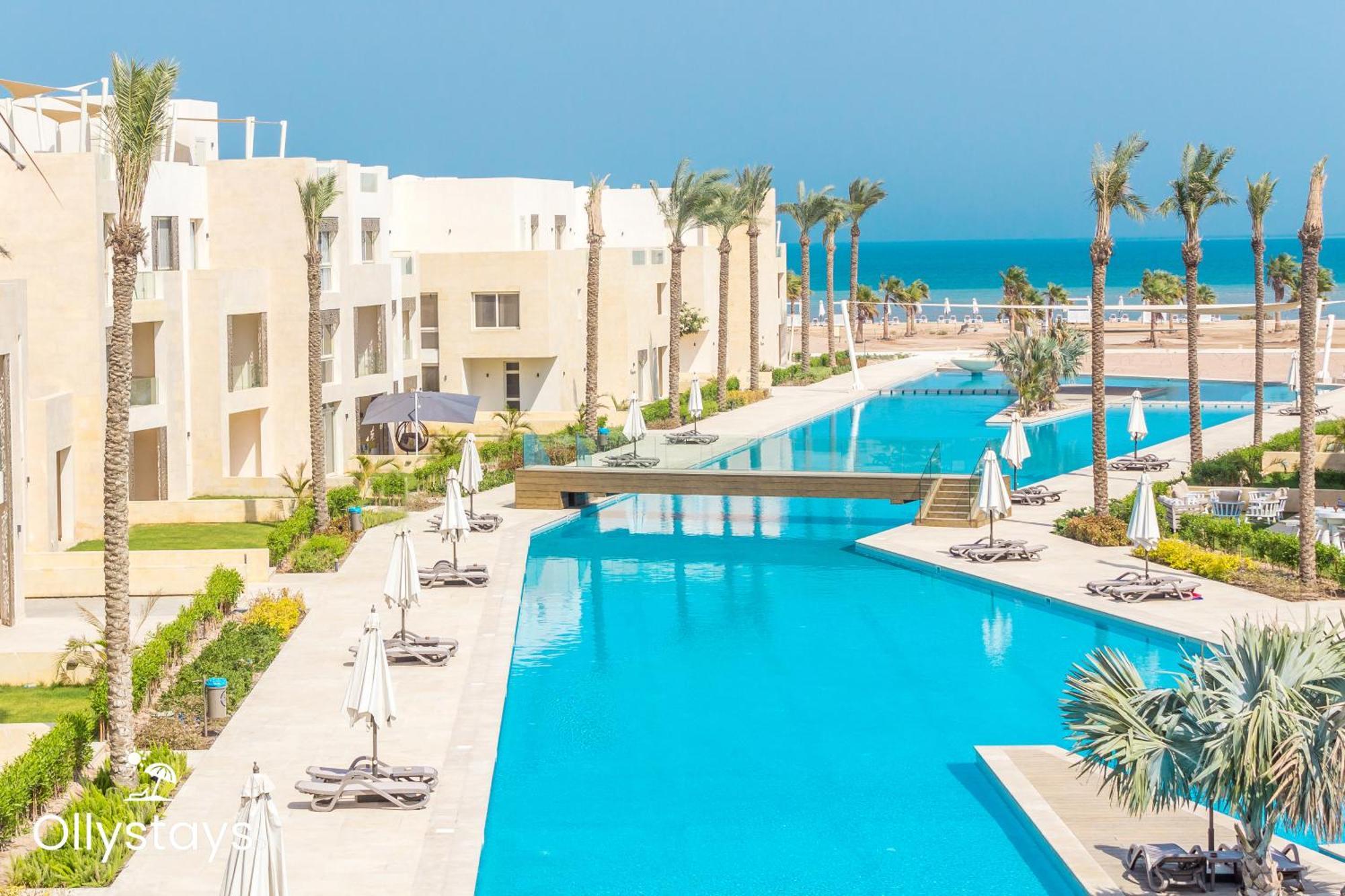 Ollystays Mangroovy Seaview 1Br Beach And Pool Free Access 洪加達 外观 照片